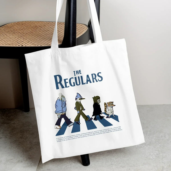 100% Cotton Canvas Tote Bag with Zip – Aesthetic, Durable & Reusable