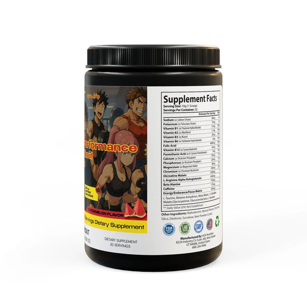 Nitro Drip Watermelon Pre-Workout – Energy, Focus & Muscle Pump Supplement